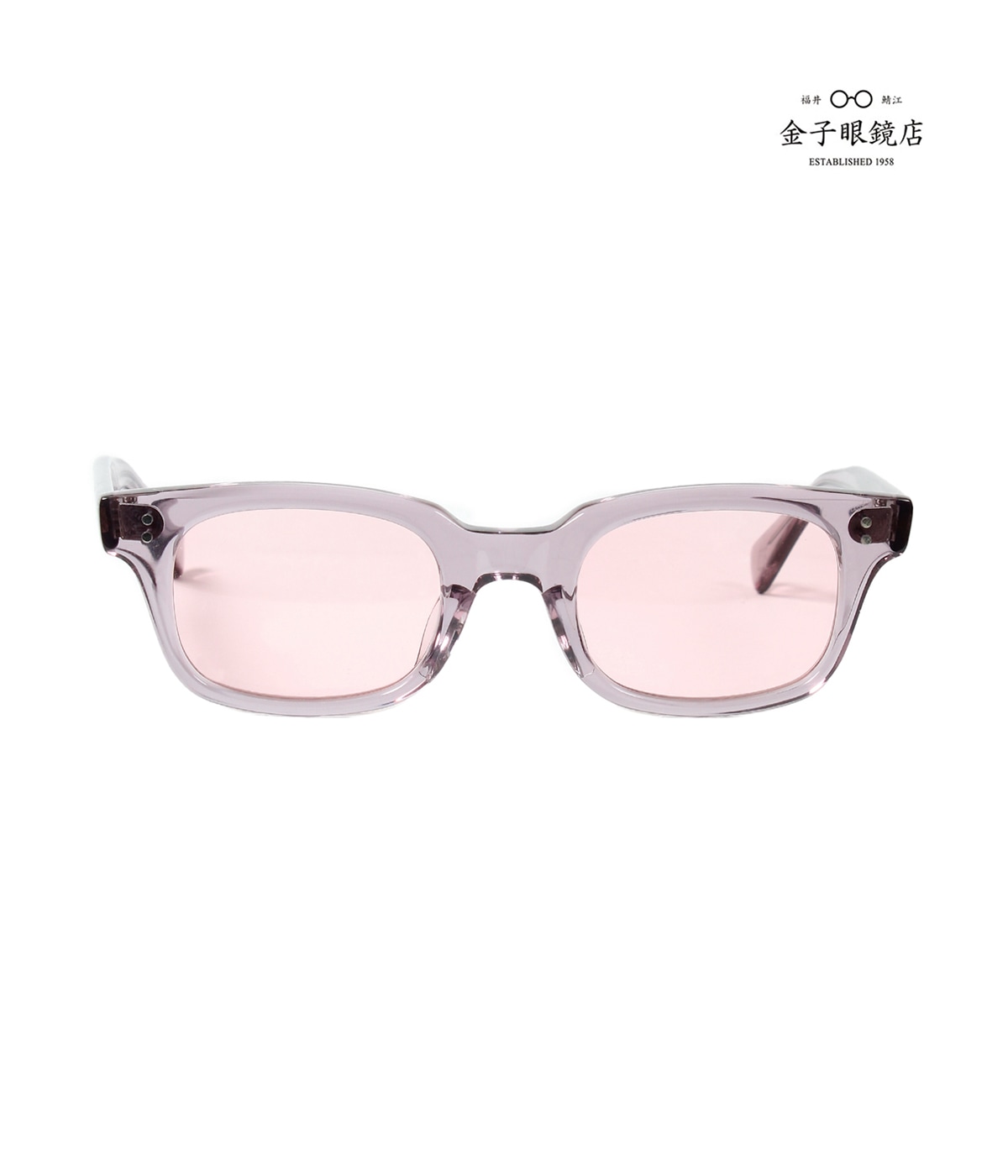 金子眼鏡 / GLASSES (TYPE-2)【PURPLE】｜WACKO MARIA｜MELTING
