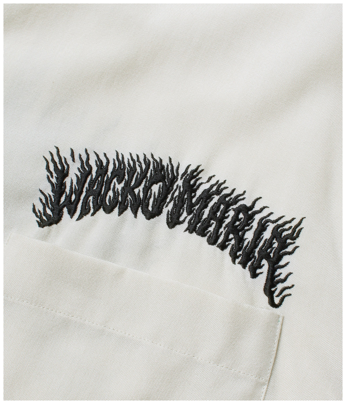 TIM LEHI / 50'S OPEN COLLAR SHIRT (TYPE-2)【IVORY】