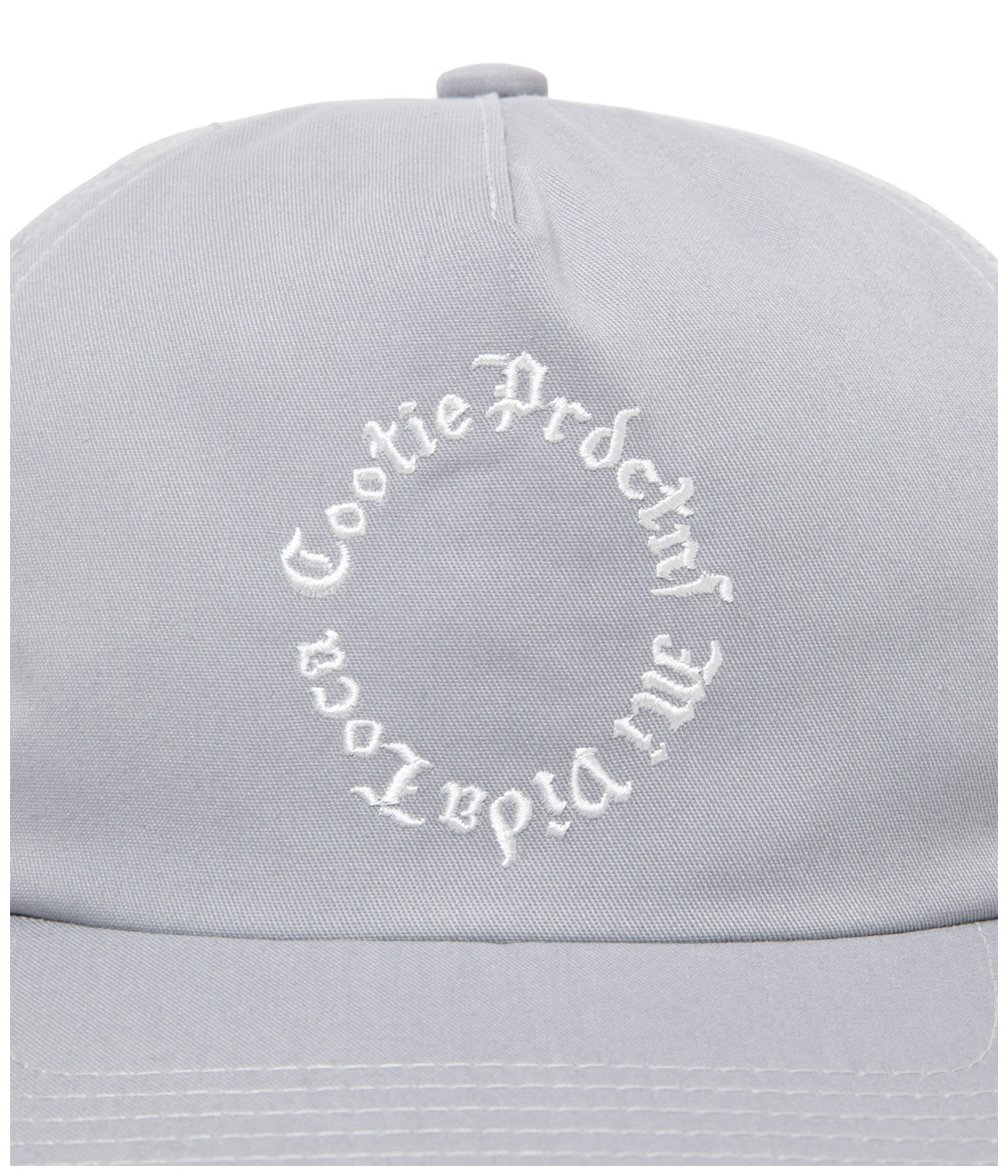T/C Twill 5 Panel Cap【GRAY】