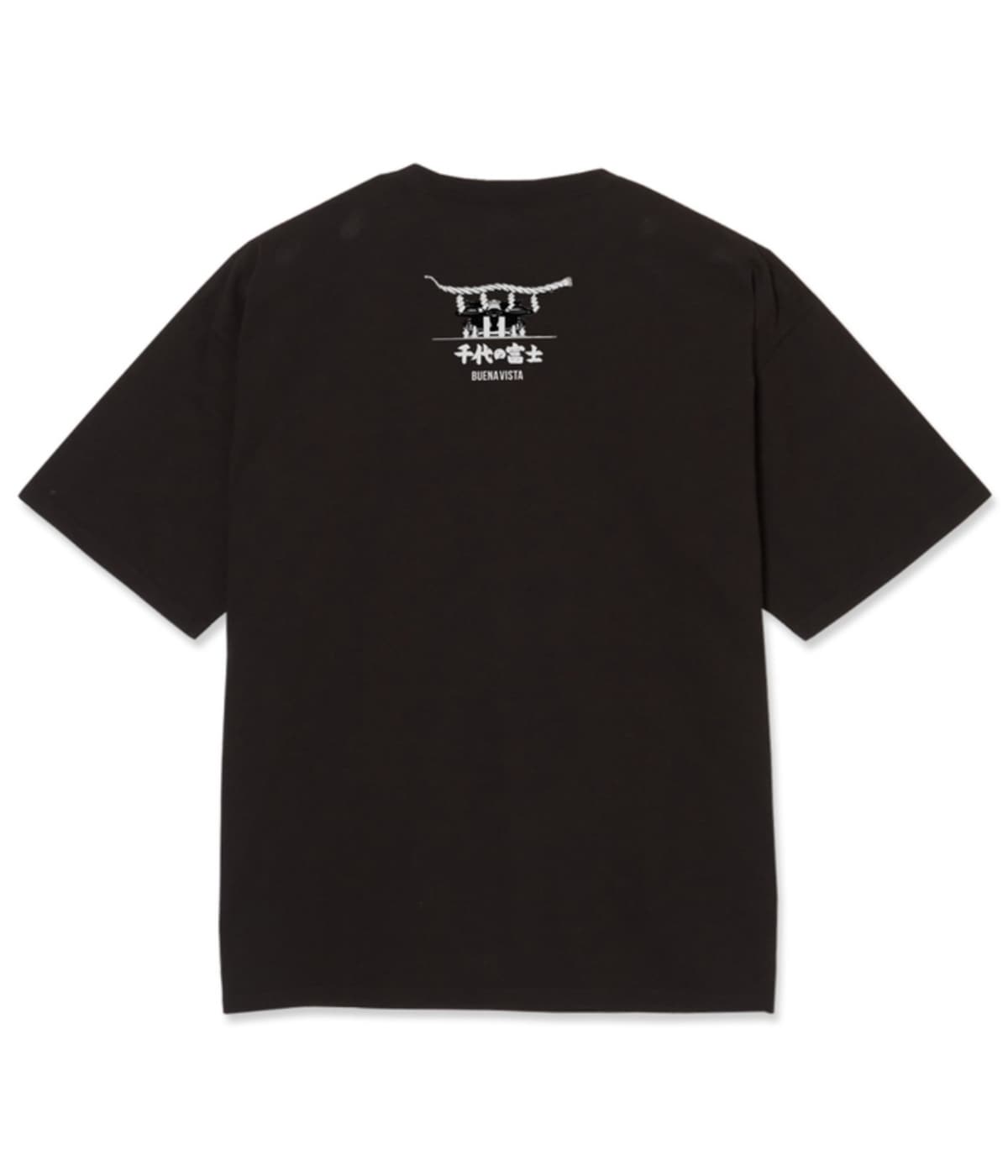 千代の富士×BUENA VISTA / El wolf solitario tee dos【BLACK】