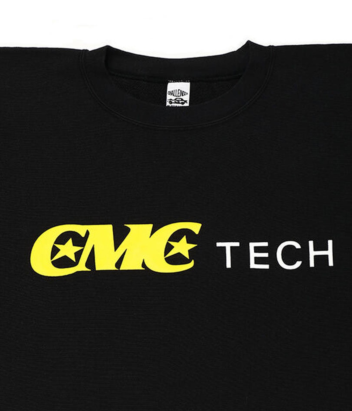 CMC TECH C/N SWEAT【BLACK】｜CHALLENGER｜MELTING POT（正規