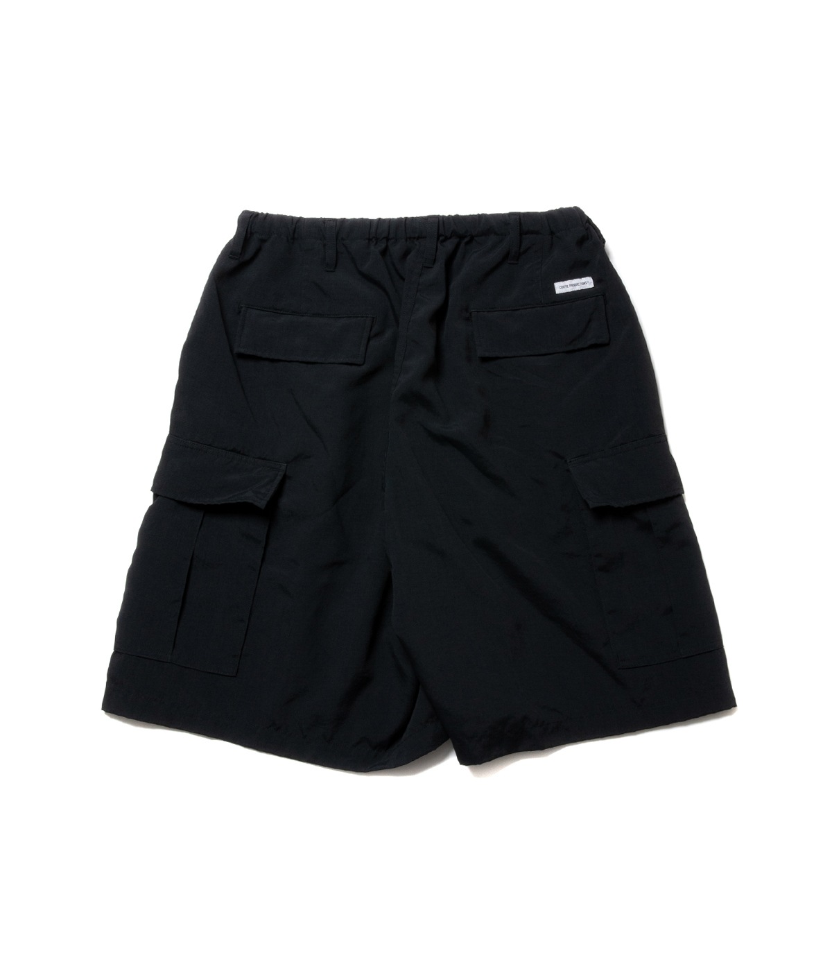 27日まで　COOTIE ERROR FIT CARGO EASY SHORTS Polyester Canvas Error Fit Cargo Easy Shorts【BLACK】｜COOTIE