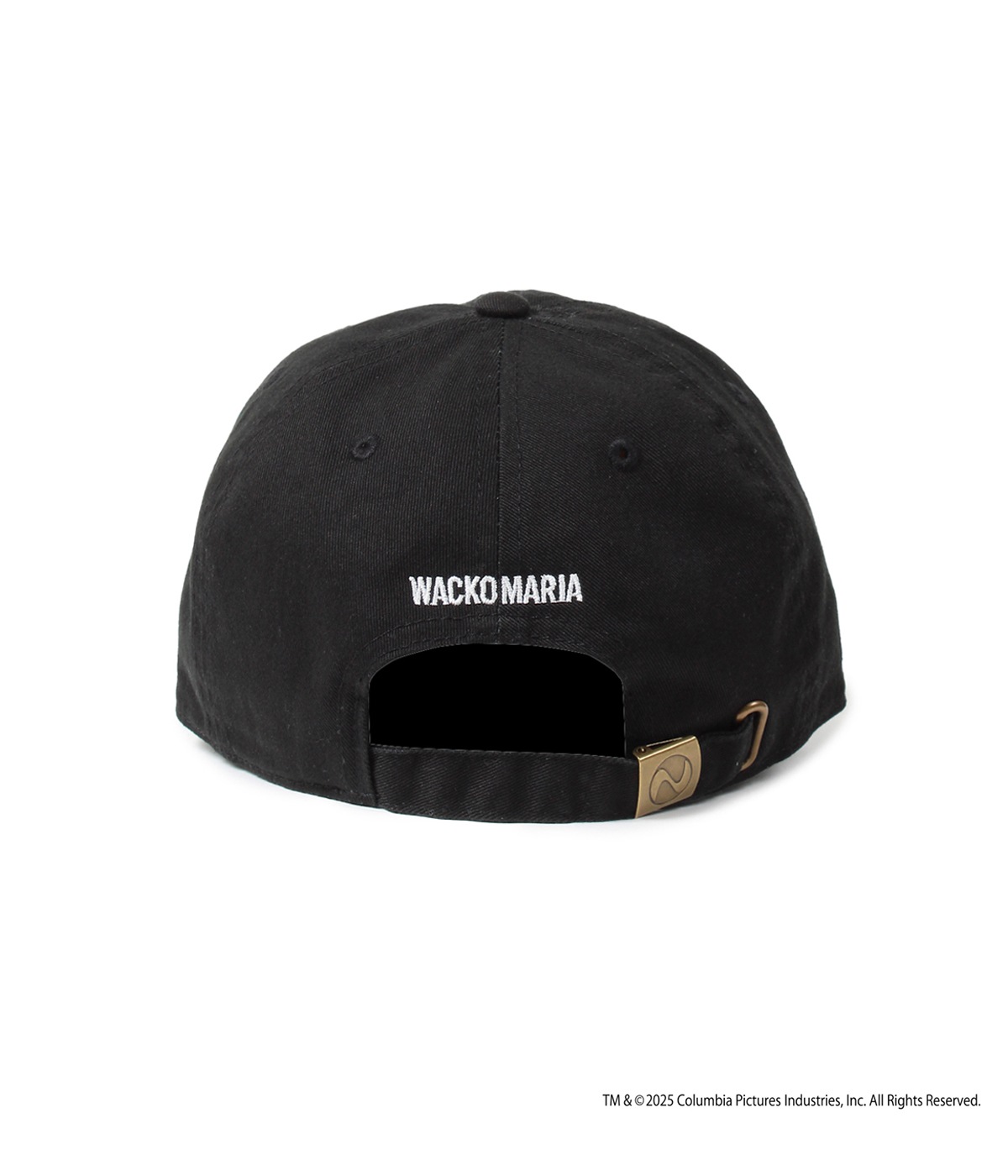 【関税込み】WACKO MARIA ブラック 'Stand By Me' キャップ STAND BY ME / 6 PANEL CAP【BLACK】｜WACKO MARIA｜MELTING POT