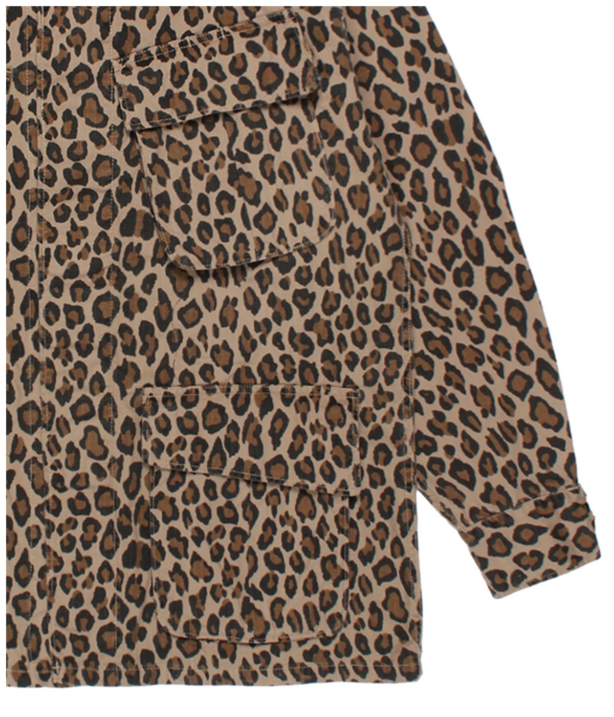 LEOPARD FATIGUE JACKET (TYPE-1)【BEIGE】｜WACKO MARIA｜MELTING POT
