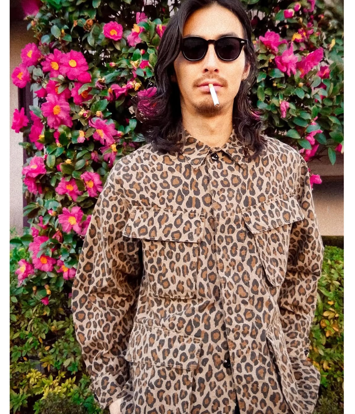 LEOPARD FATIGUE JACKET (TYPE-1)【BEIGE】｜WACKO MARIA｜MELTING POT