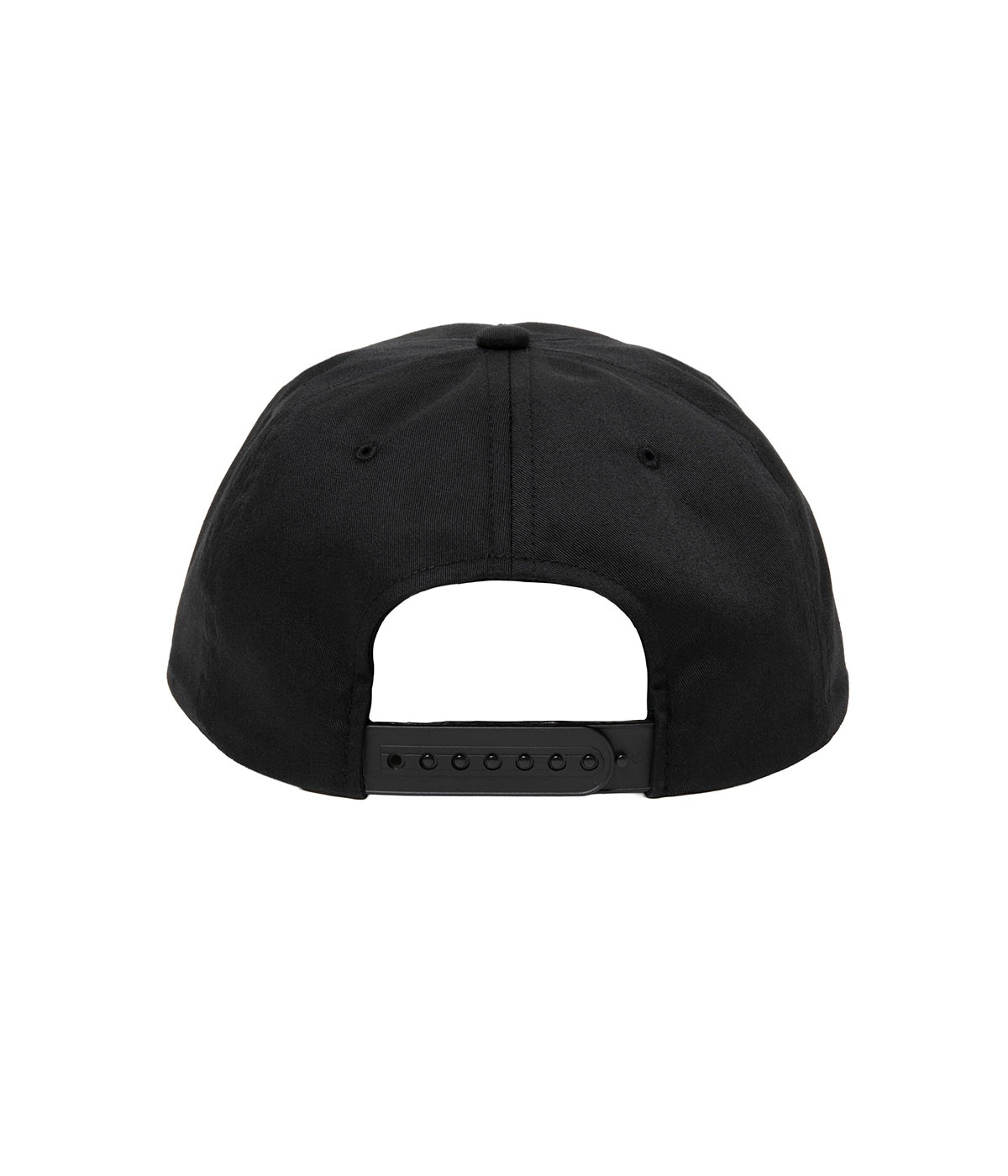 T/C Twill 5 Panel Cap【BLACK】