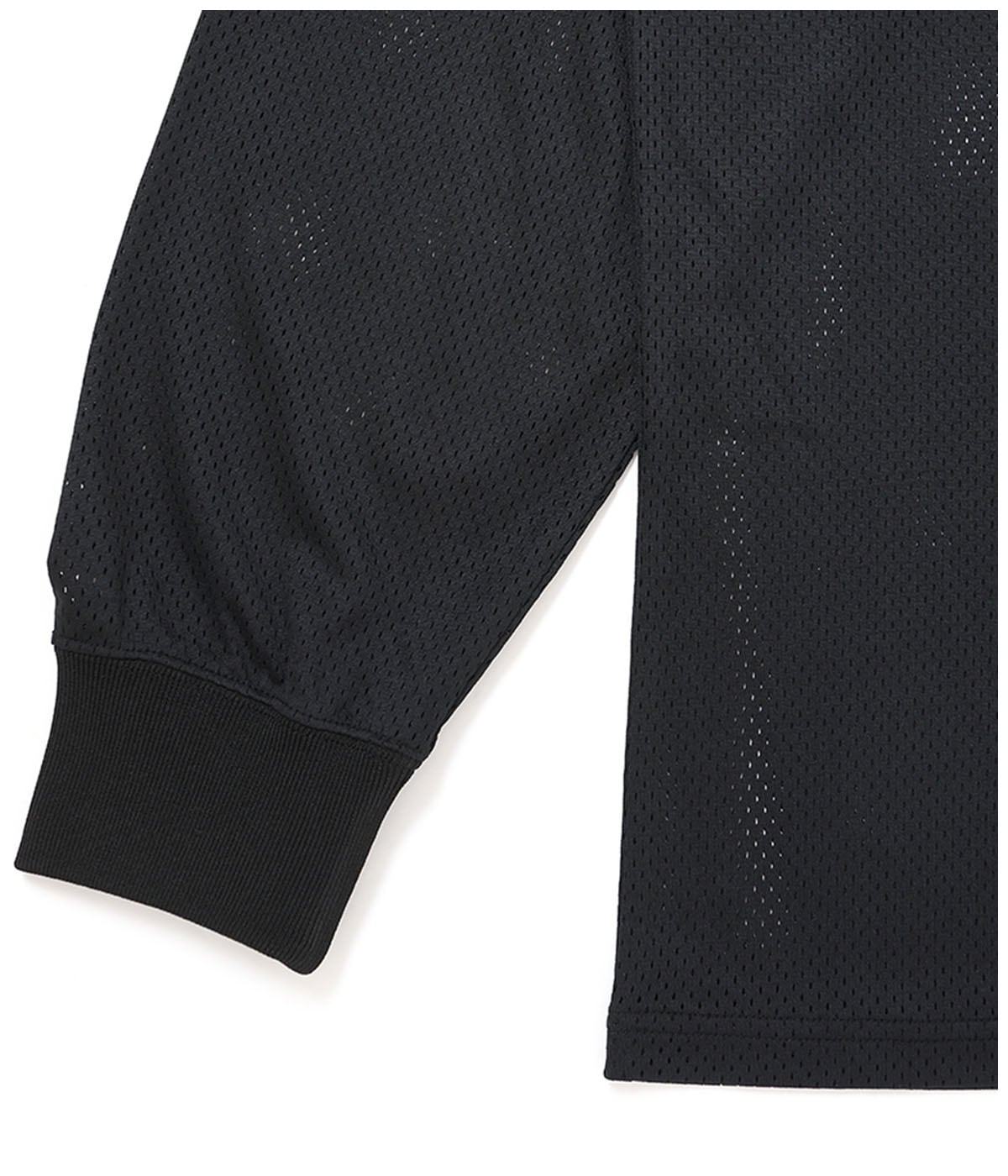 L/S NUMBERS DRY MESH TEE【BLACK】｜CHALLENGER｜MELTING POT（正規