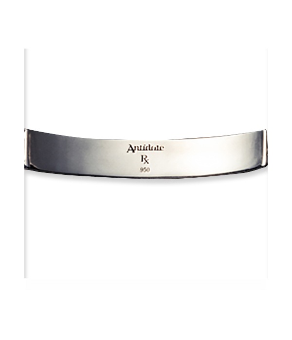 Engraved ID Fiagro Bracelet【SILVER950】｜Antidote BUYERS CLUB