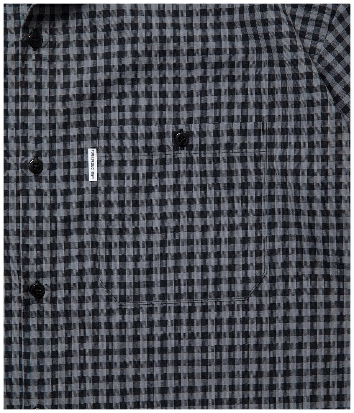 T/W Work L/S Shirt【GINGHAM CHECK】｜COOTIE PRODUCTIONS