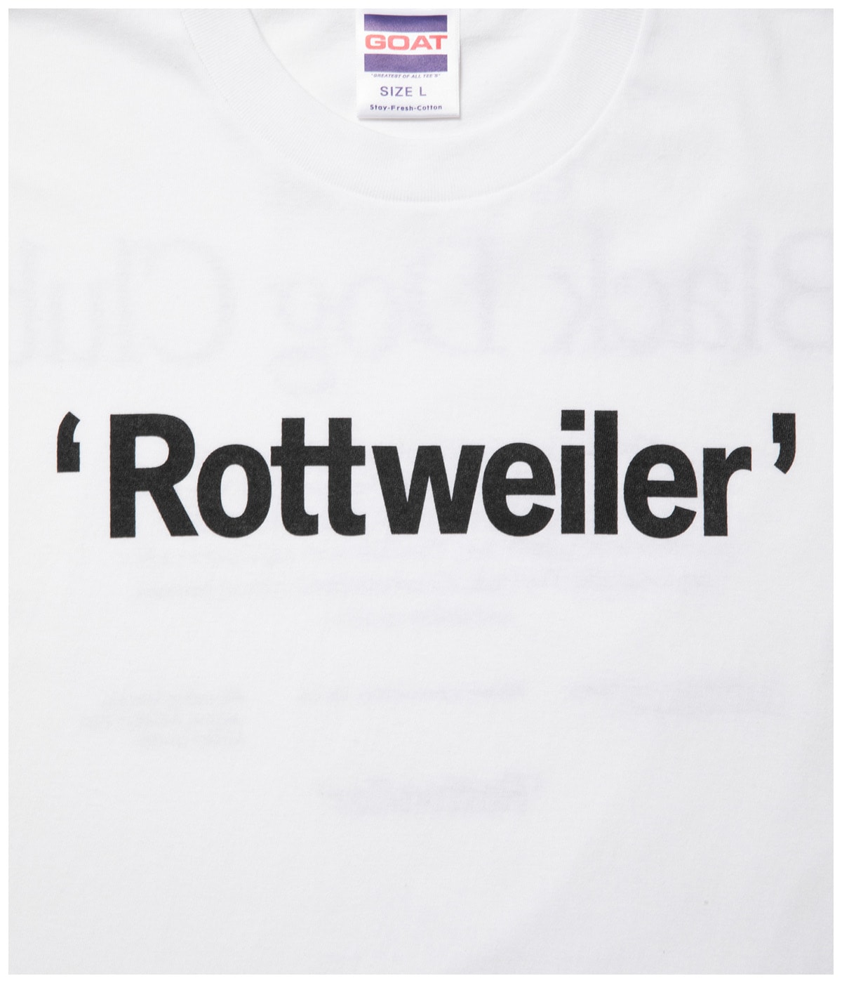 RW TEE【WHITE】