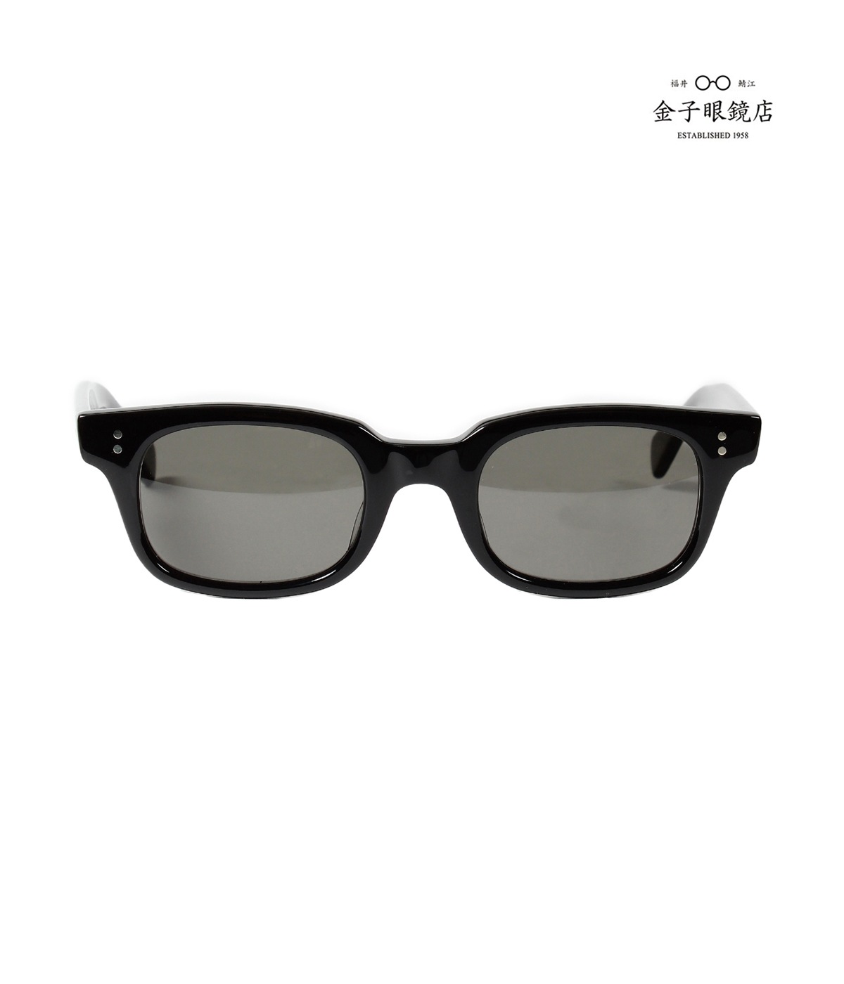 金子眼鏡 / GLASSES (TYPE-2)【BLACK】