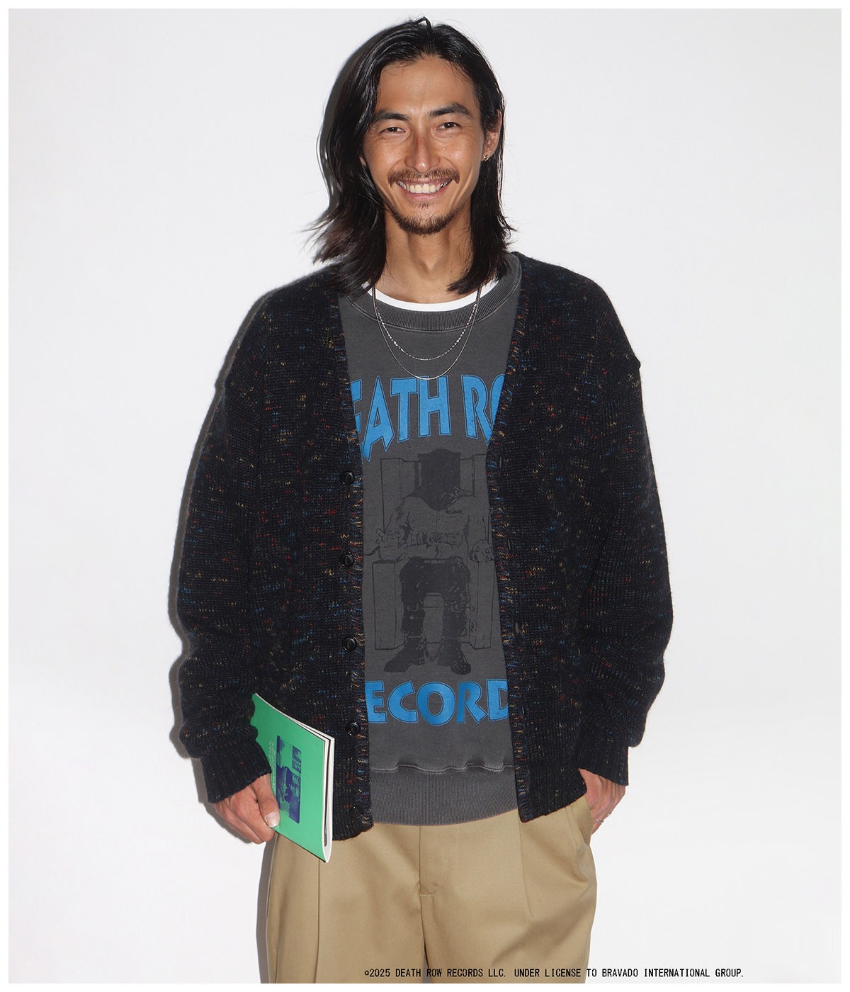 新品✨ワコマリア/デスロウレコード GARMENT DYED SWEAT WACKO MARIA(ワコマリア)× DEATH ROW RECORDS / GARMENT DYED