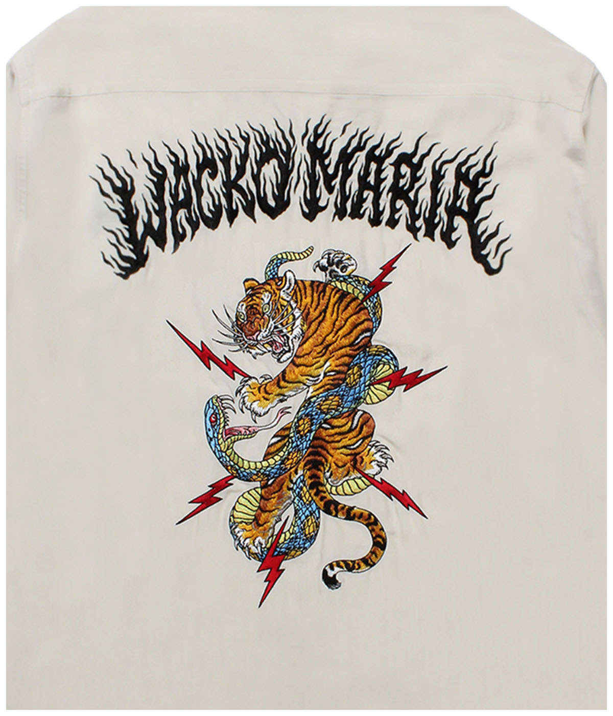 TIM LEHI / 50'S OPEN COLLAR SHIRT (TYPE-1)【IVORY】