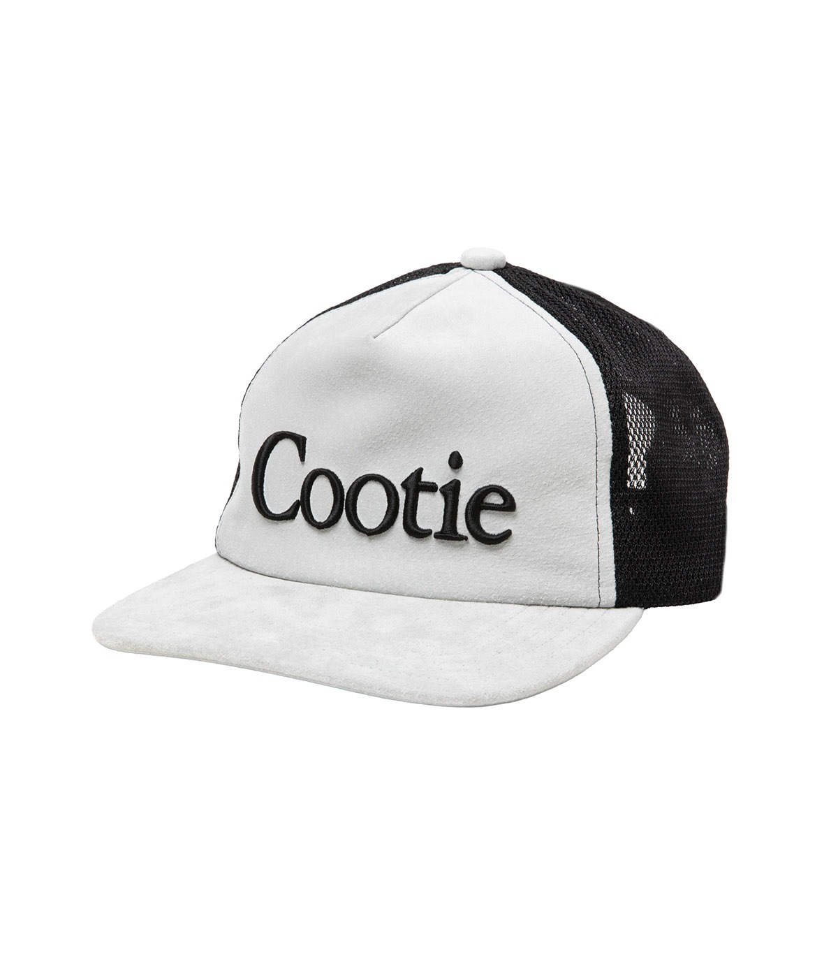 COOTIE　「Suede 5 Panel Mesh Cap」 Suede 5 Panel Mesh Cap【L.GRAY】｜COOTIE PRODUCTIONS®︎｜MELTING
