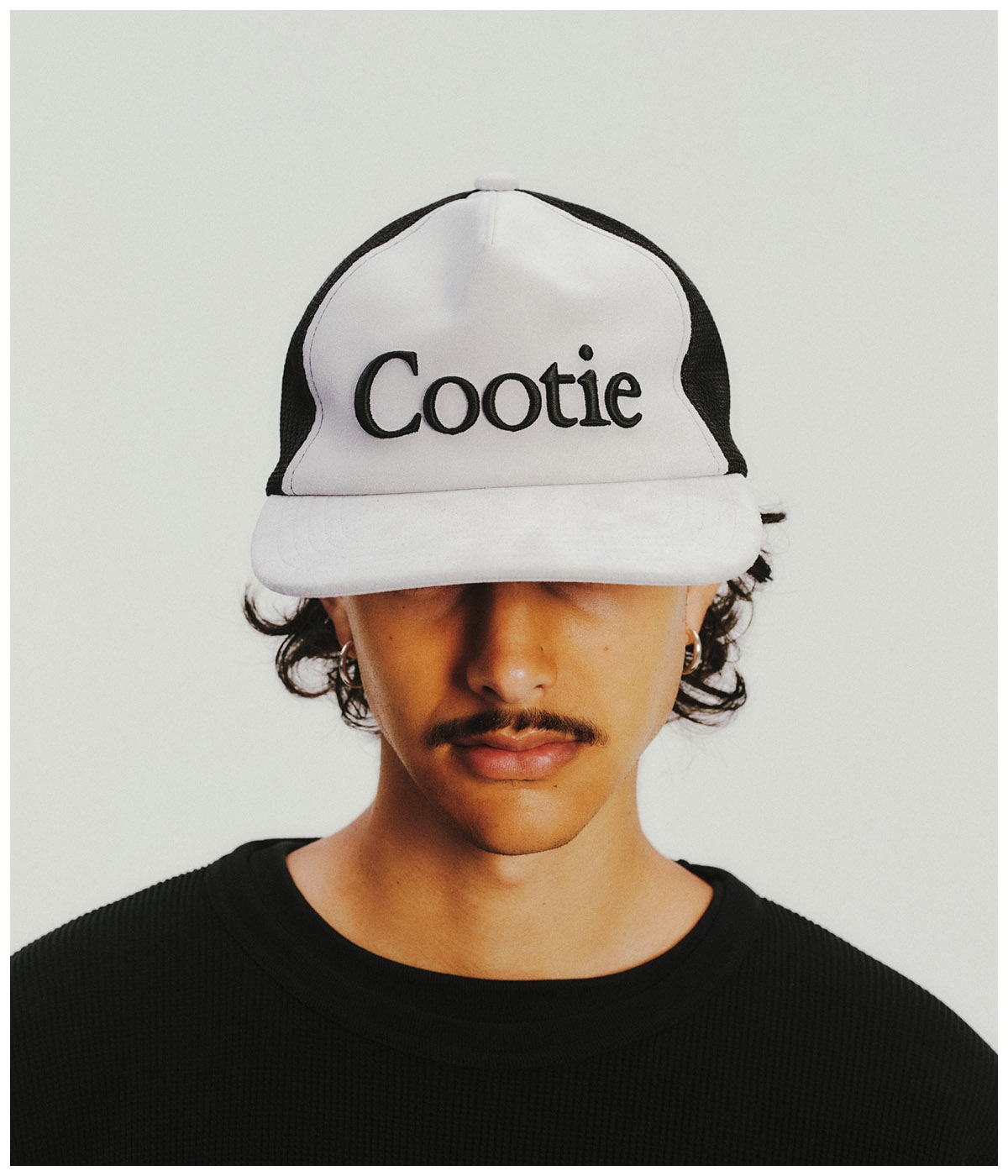 Suede 5 Panel Mesh Cap【L.GRAY】｜COOTIE PRODUCTIONS®︎｜MELTING