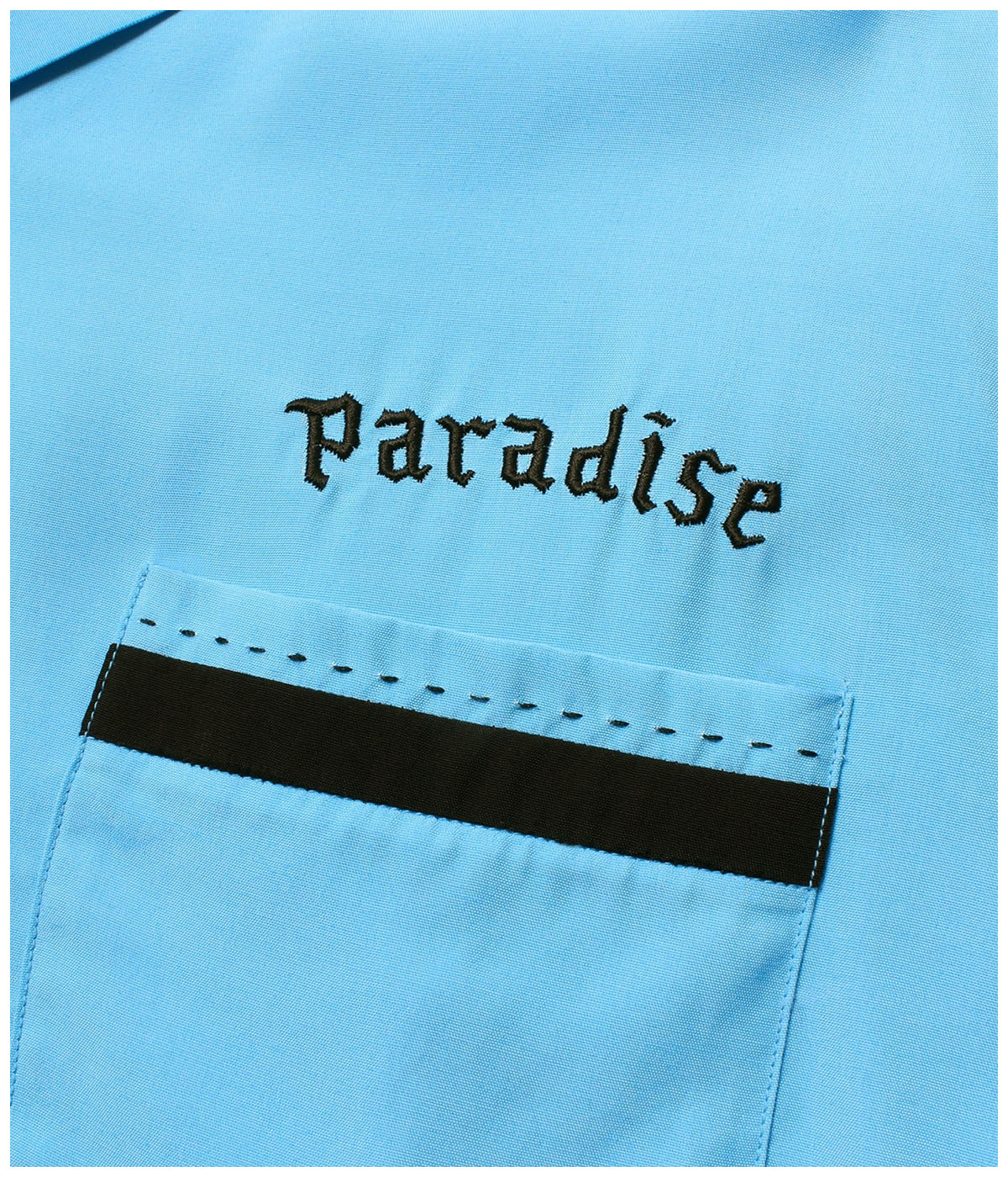 50'S OPEN COLLAR SHIRT【BLUE】｜WACKO MARIA｜MELTING POT（正規取扱