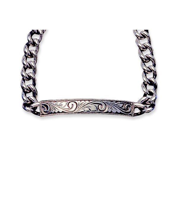 Engraved ID Bracelet【SILVER950】｜Antidote BUYERS CLUB｜MELTING