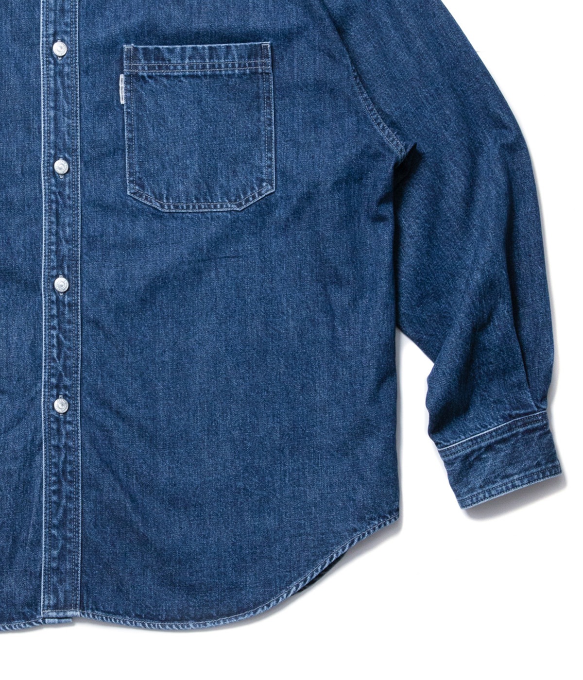 Denim Work Shirt (Fade)【INDIGO】｜COOTIE PRODUCTIONS