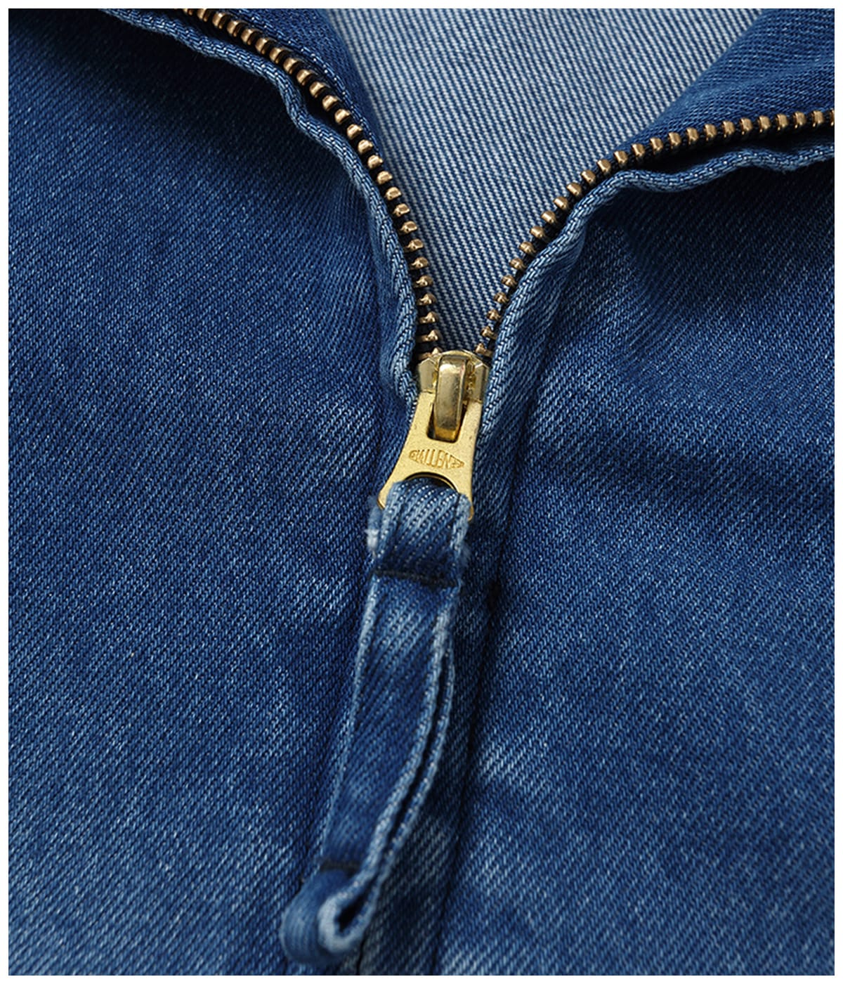 WASHED DENIM SWING TOP【WASHED INDIGO】
