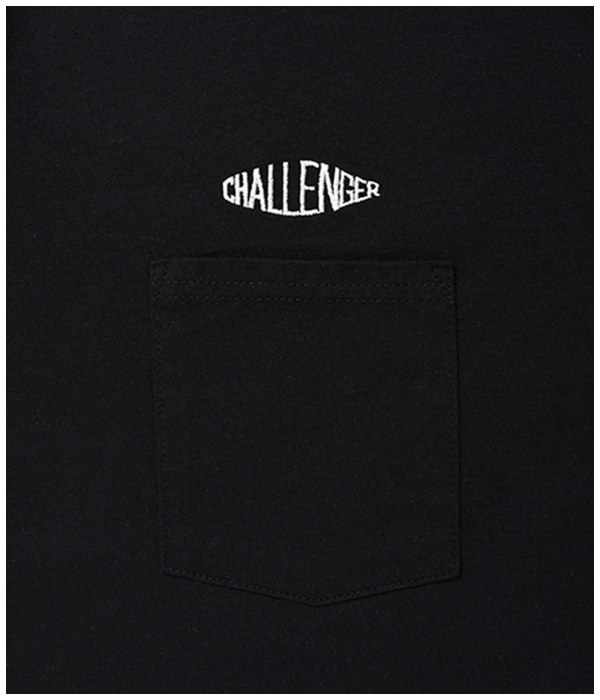 LOGO PKT TEE【BLACK】｜CHALLENGER｜MELTING POT（正規取扱店・通販）