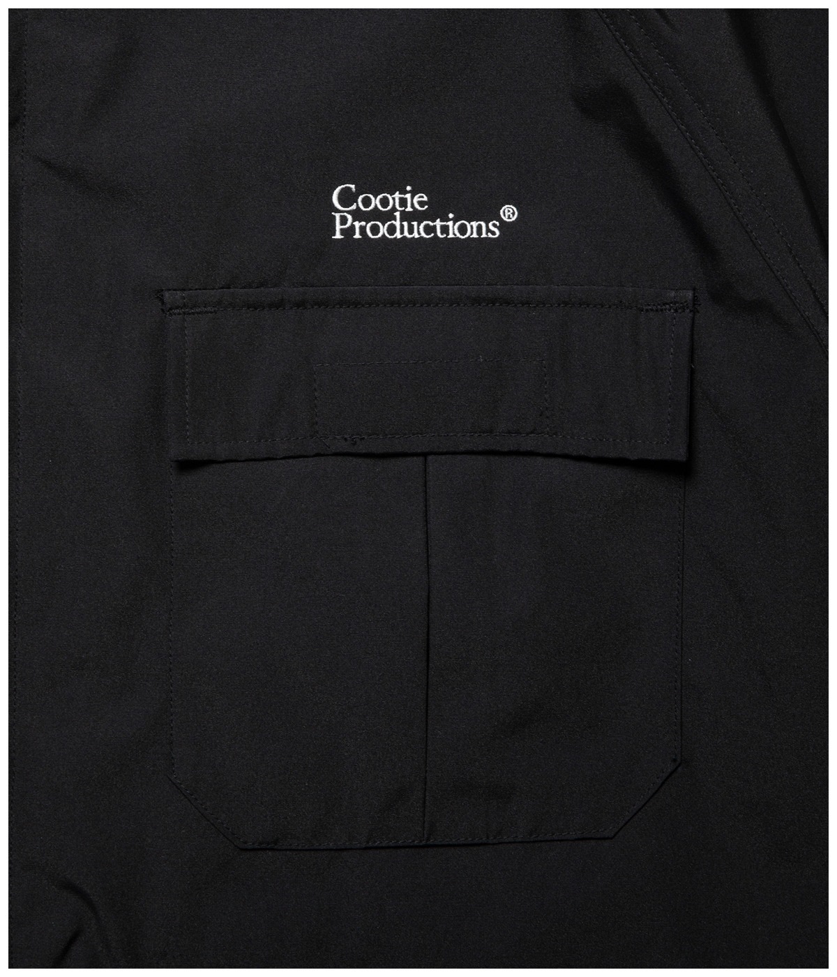 T/C Weather Hooded Shell Jacket【BLACK】｜COOTIE PRODUCTIONS