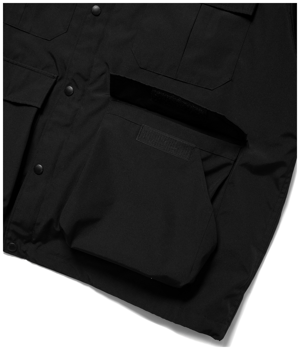 T/C Weather Hooded Shell Jacket【BLACK】｜COOTIE PRODUCTIONS