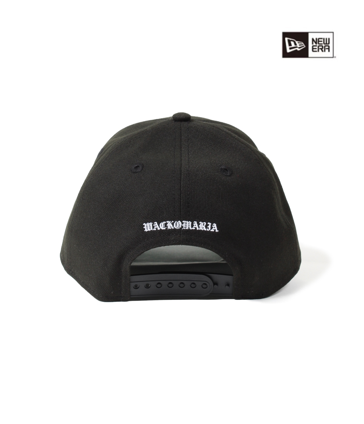 WACKO MARIA/NEW ERA / 9FORTY（BLACK）［9FORTYキャップ-25春夏
