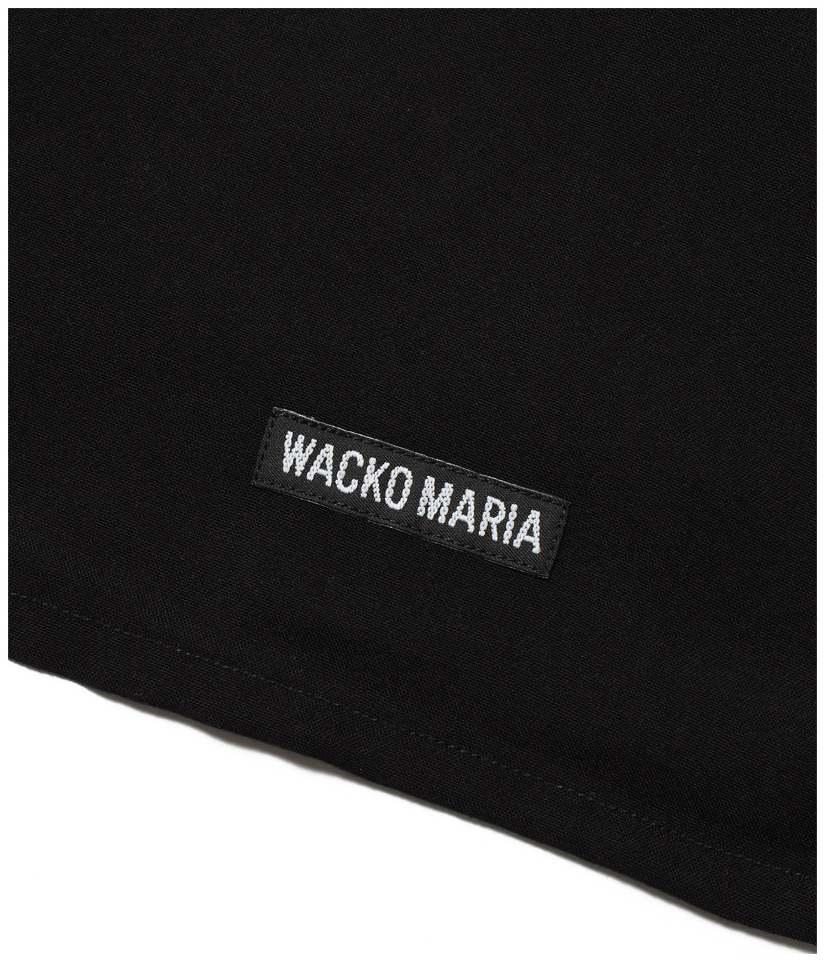 TIM LEHI / 50'S OPEN COLLAR SHIRT (TYPE-1)【BLACK】