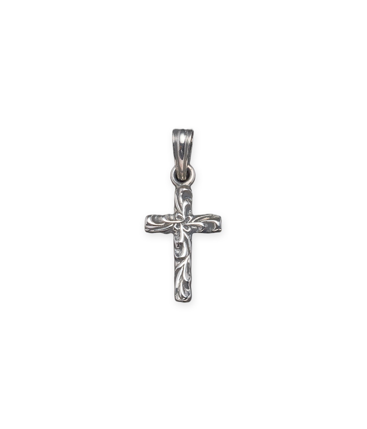 Ornament Tiny Cross Pendant【SILVER950】