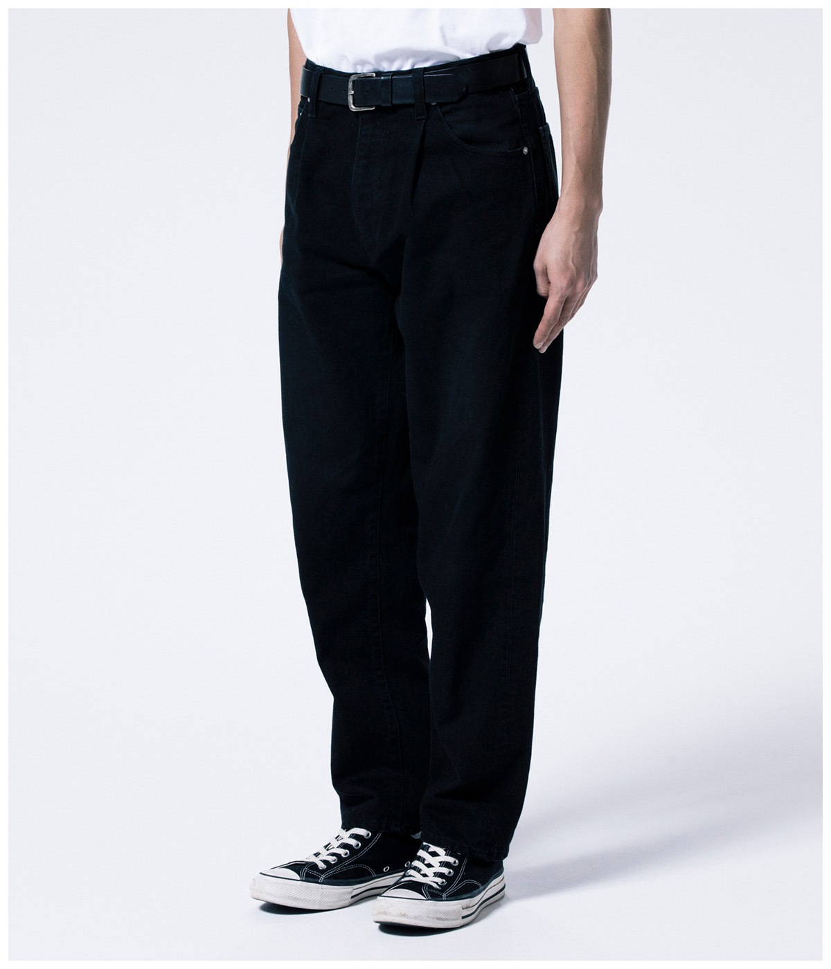 Pant Rottweiler R9 TUCK DENIM PANTS【BLACK】|ROTTWEILER|MELTING POT(正規取扱店・通販)