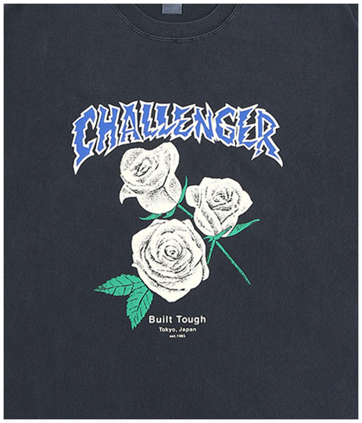 PIGMENT ROSE TEE【WHITE ROSE】｜CHALLENGER｜MELTING POT（正規取扱