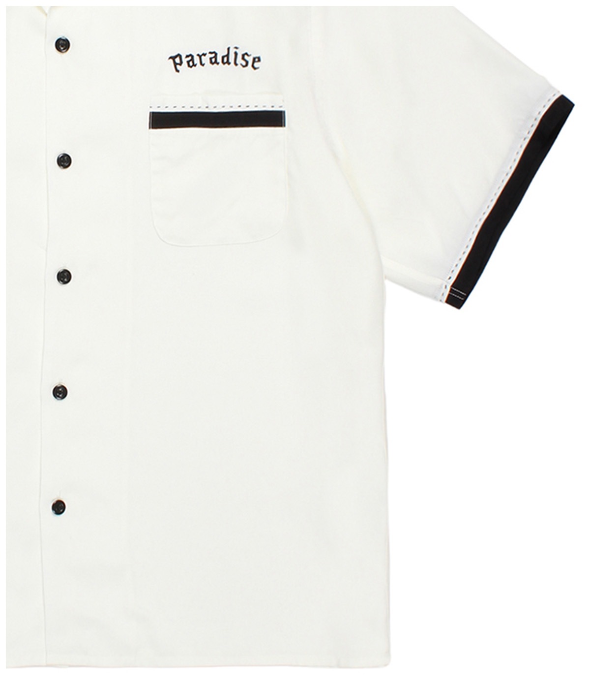50'S OPEN COLLAR SHIRT【WHITE】｜WACKO MARIA｜MELTING POT（正規
