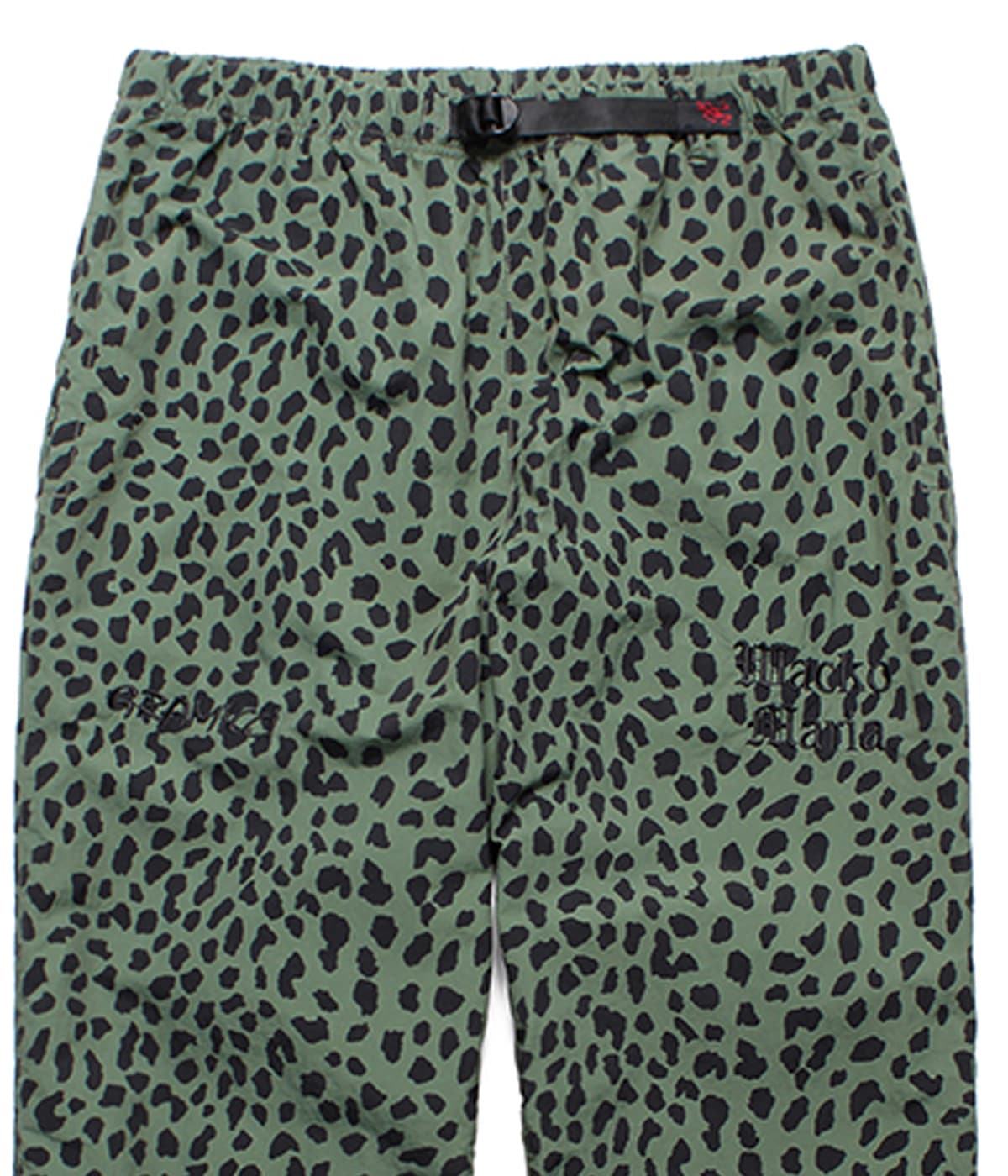 WACKOMARIA GRAMICCI LEOPARD TRACK PANTSどカラーKHAKI