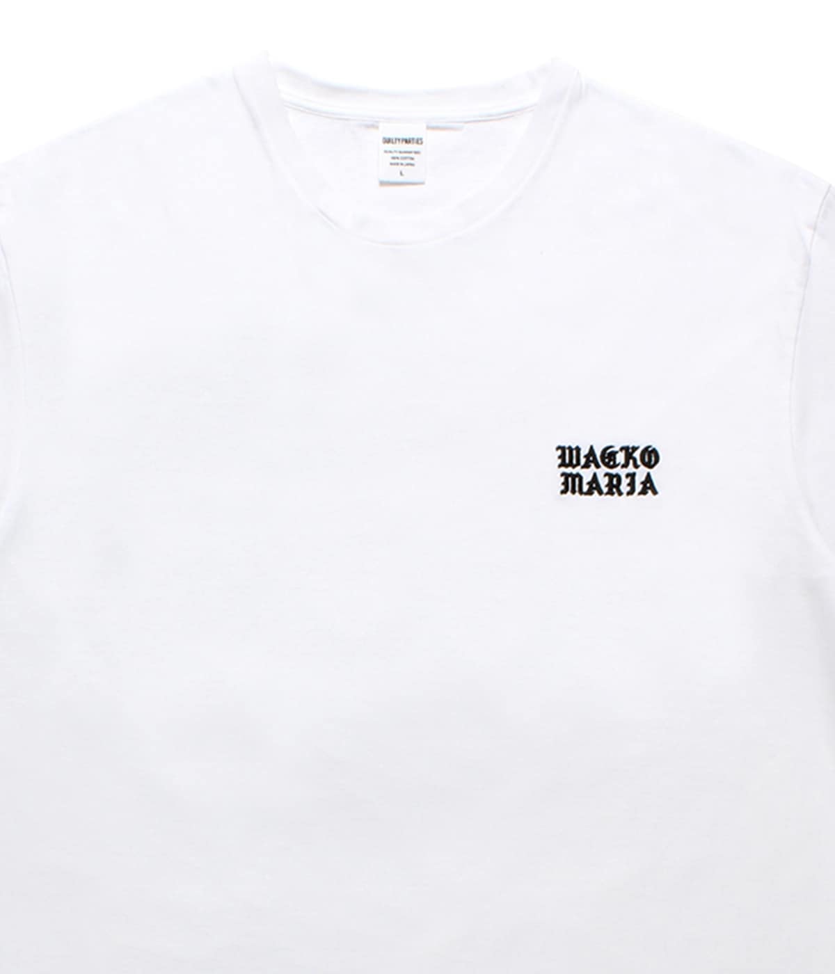 WASHED HEAVY WEIGHT T-SHIRT ( TYPE-2 )【WHITE】｜WACKO MARIA