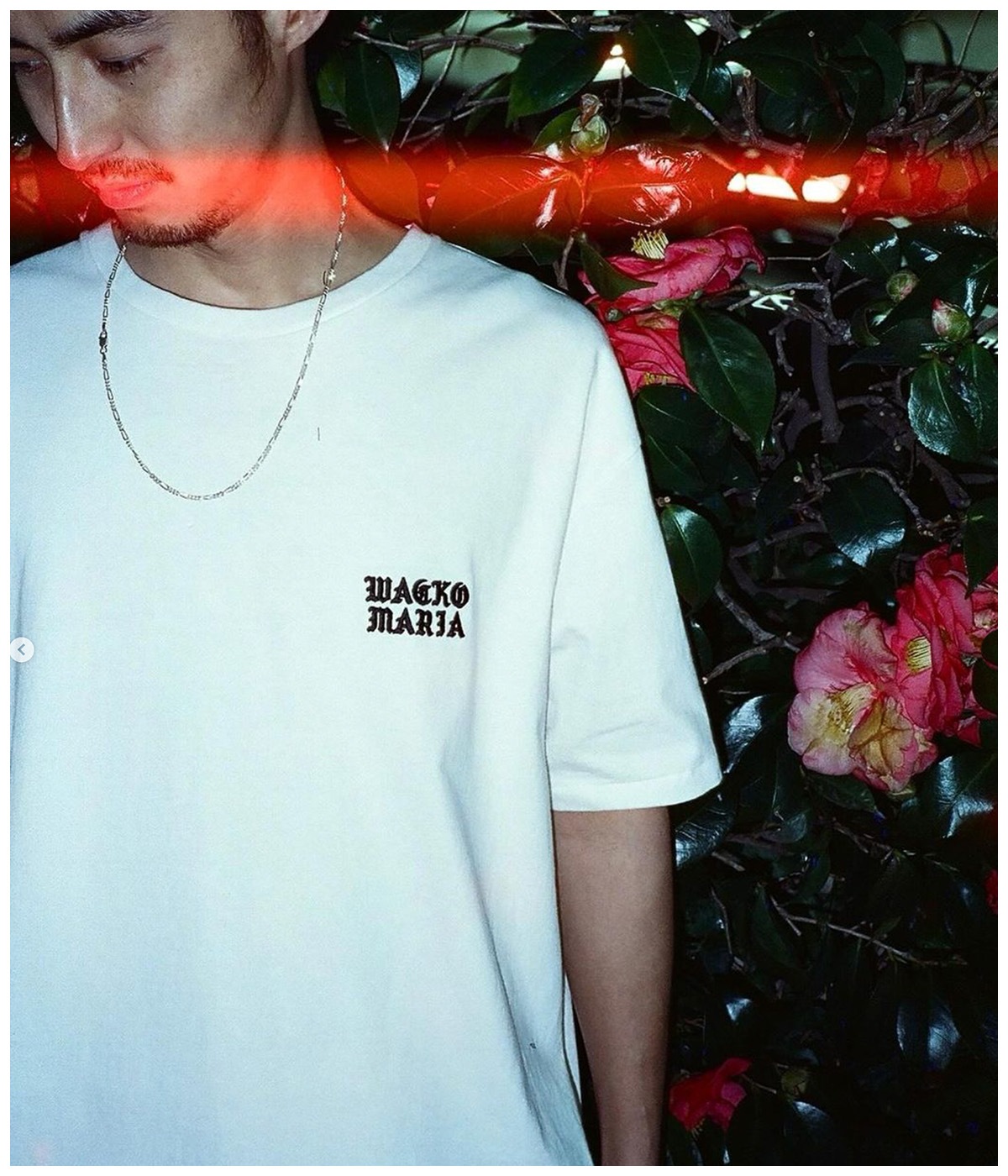 WASHED HEAVY WEIGHT T-SHIRT ( TYPE-2 )【WHITE】｜WACKO MARIA