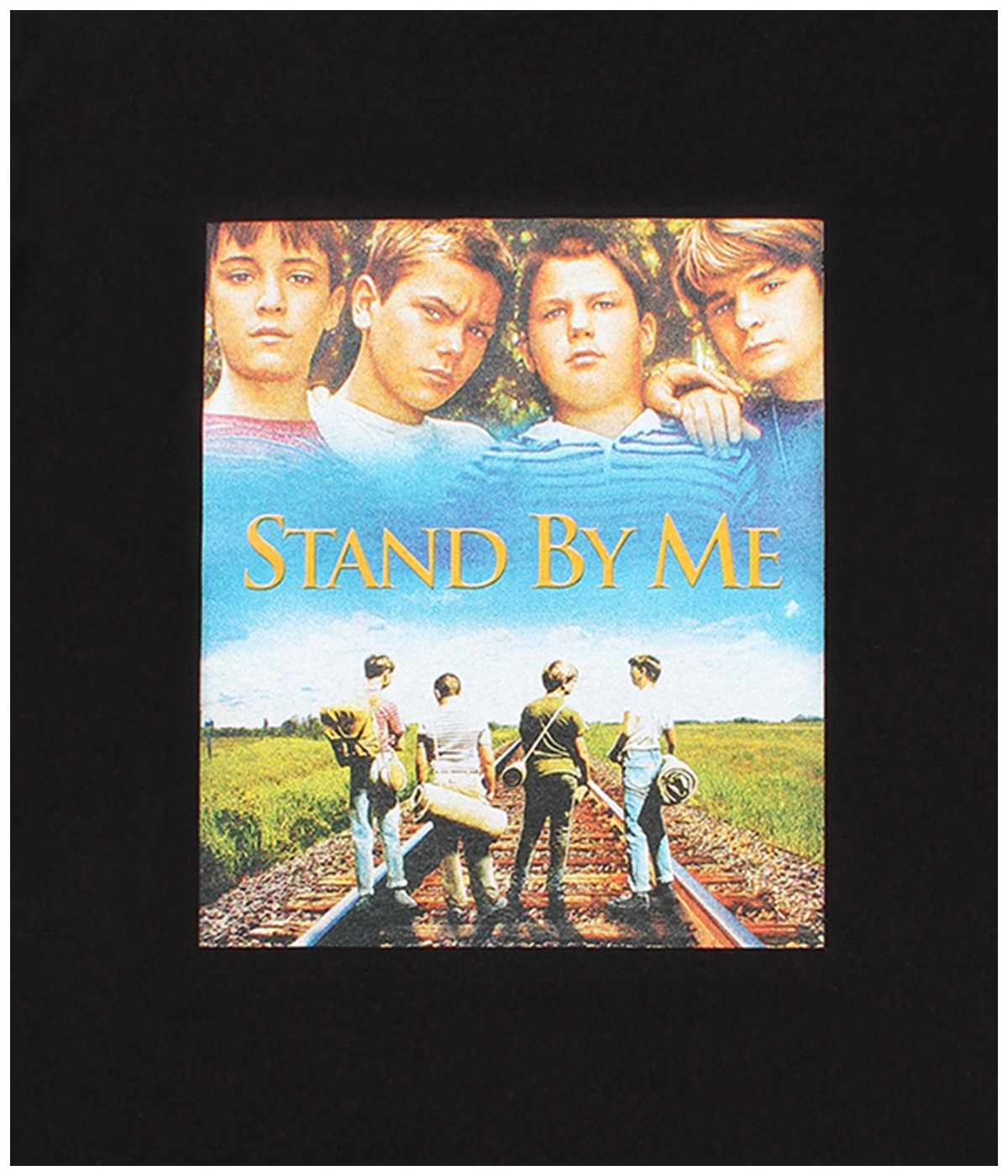 STAND BY ME / T-SHIRT (TYPE-2)【BLACK】