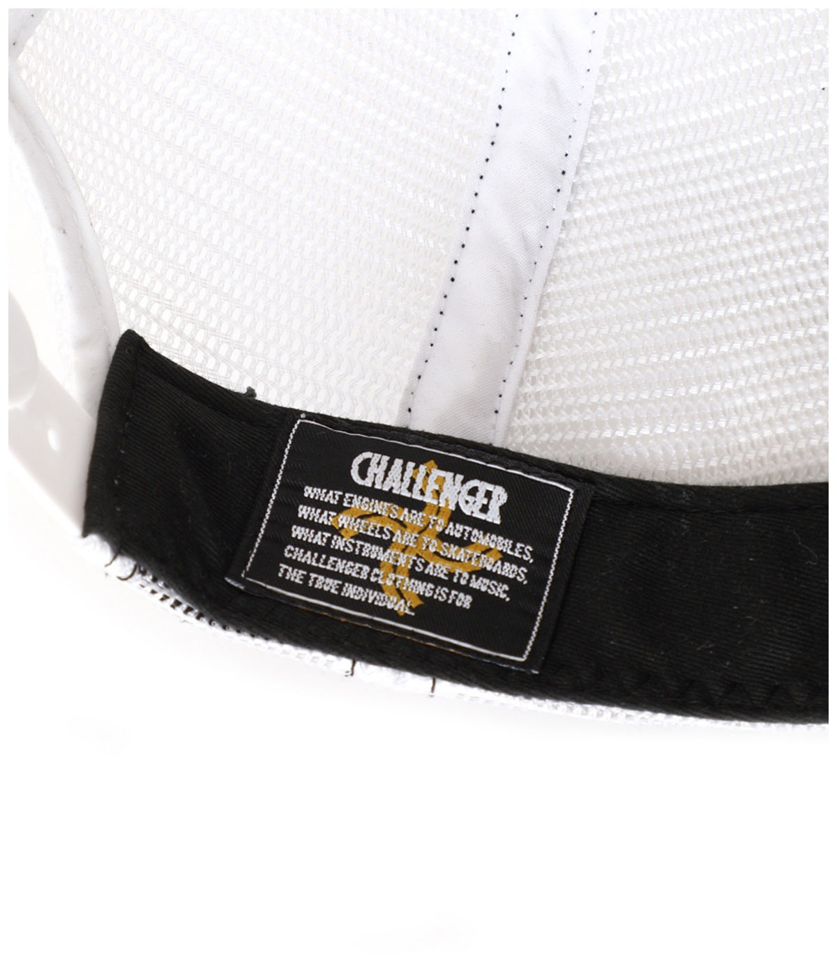 TWO TONE LOGO CAP【BLACK】