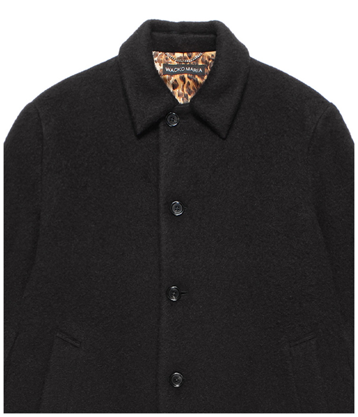 ジャケット・アウター WACKO MARIA 22AW BAL COLLAR COAT TYPE-2 WOOL MOHAIR BAL COLLAR COAT (TYPE-2)【BLACK】｜WACKO MARIA