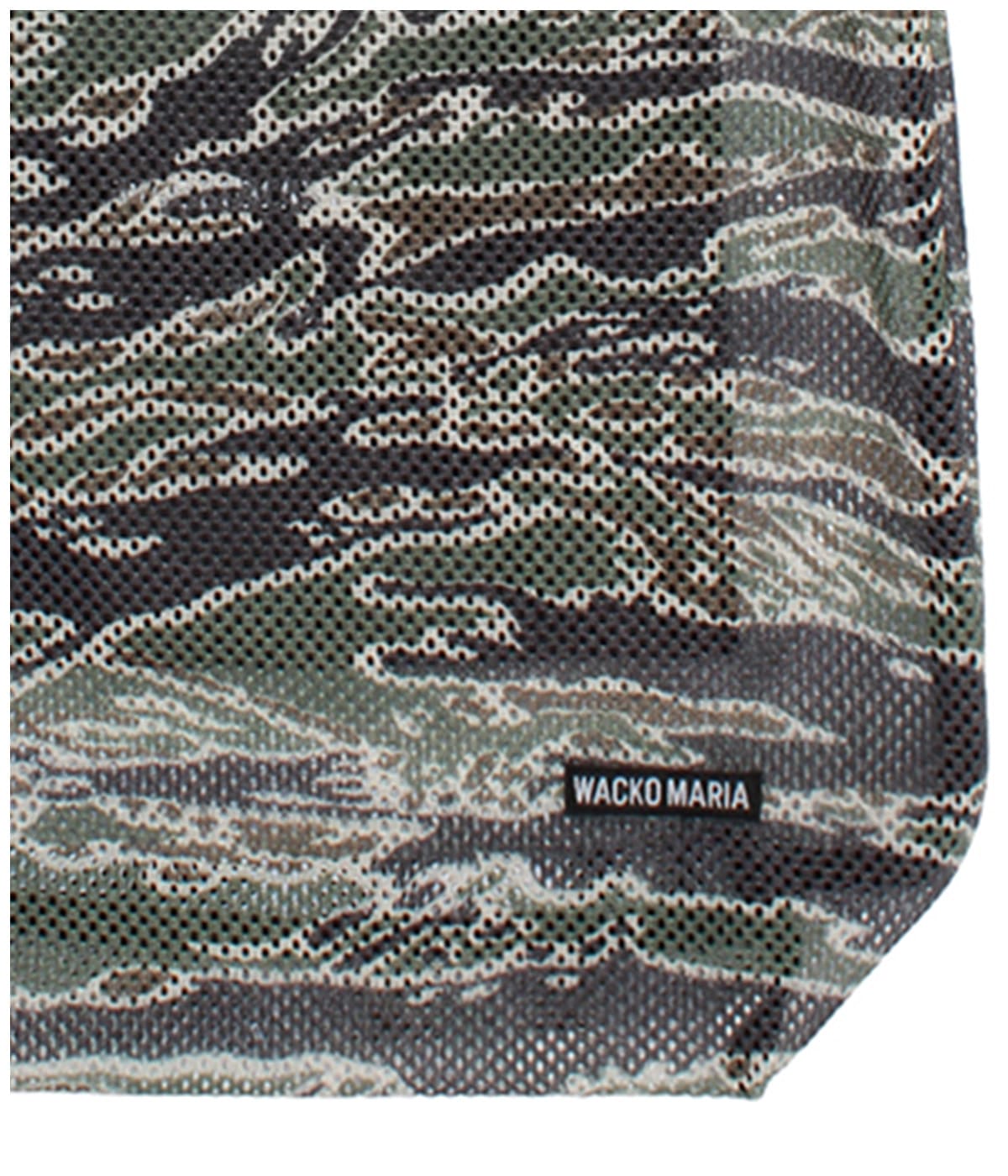 SPEAK EASY / TIGER CAMO MESH SHOULDER BAG【OLIVE】｜WACKO MARIA