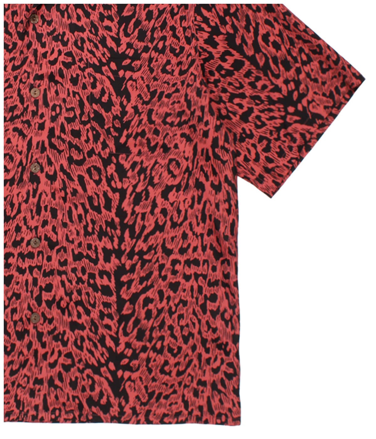LEOPARD HAWAIIAN SHIRT (TYPE-3)【RED】｜WACKO MARIA｜MELTING POT
