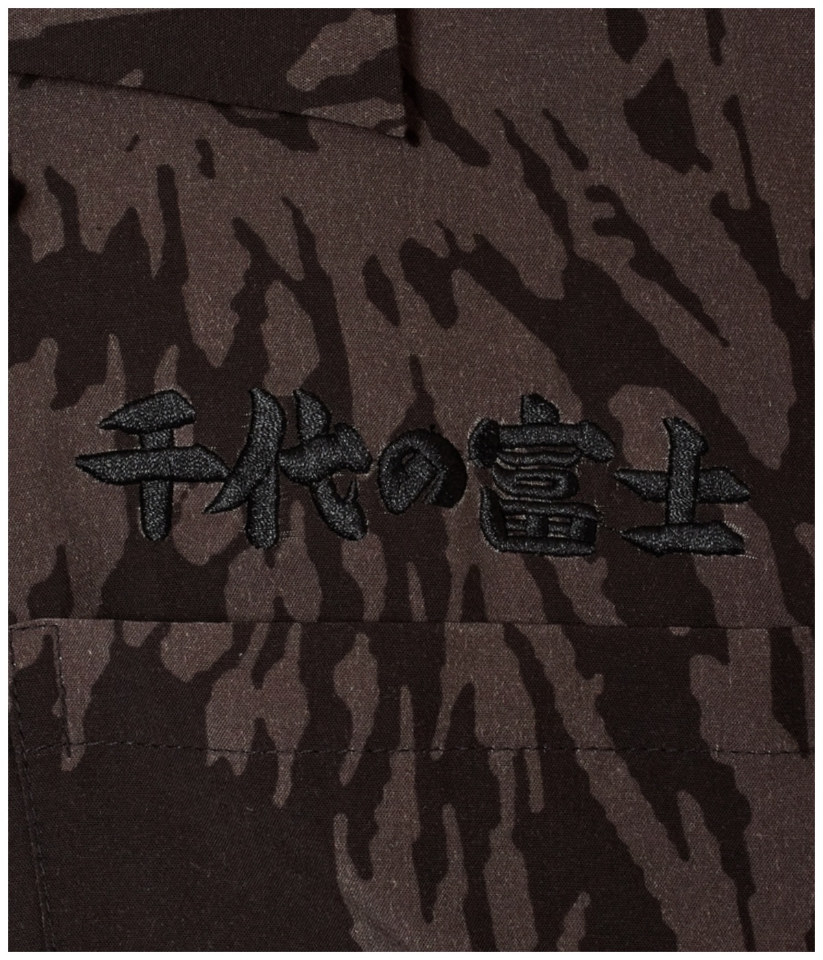 千代の富士×BUENA VISTA / wolf pattern s/s shirt【GRAY】