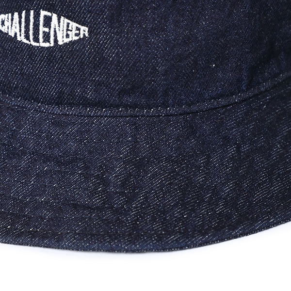 帽子 CHALLENGER DENIM BUCKET HAT - Indigo M CHALLENGER DENIM BUCKET HAT - Indigo M