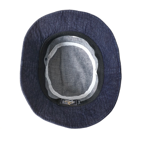 帽子 CHALLENGER DENIM BUCKET HAT - Indigo M DENIM BUCKET HAT【INDIGO】｜CHALLENGER｜MELTING POT（正規
