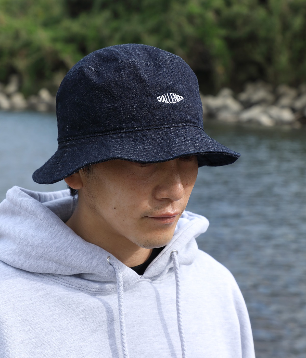 DENIM BUCKET HAT【INDIGO】｜CHALLENGER｜MELTING POT（正規取扱店