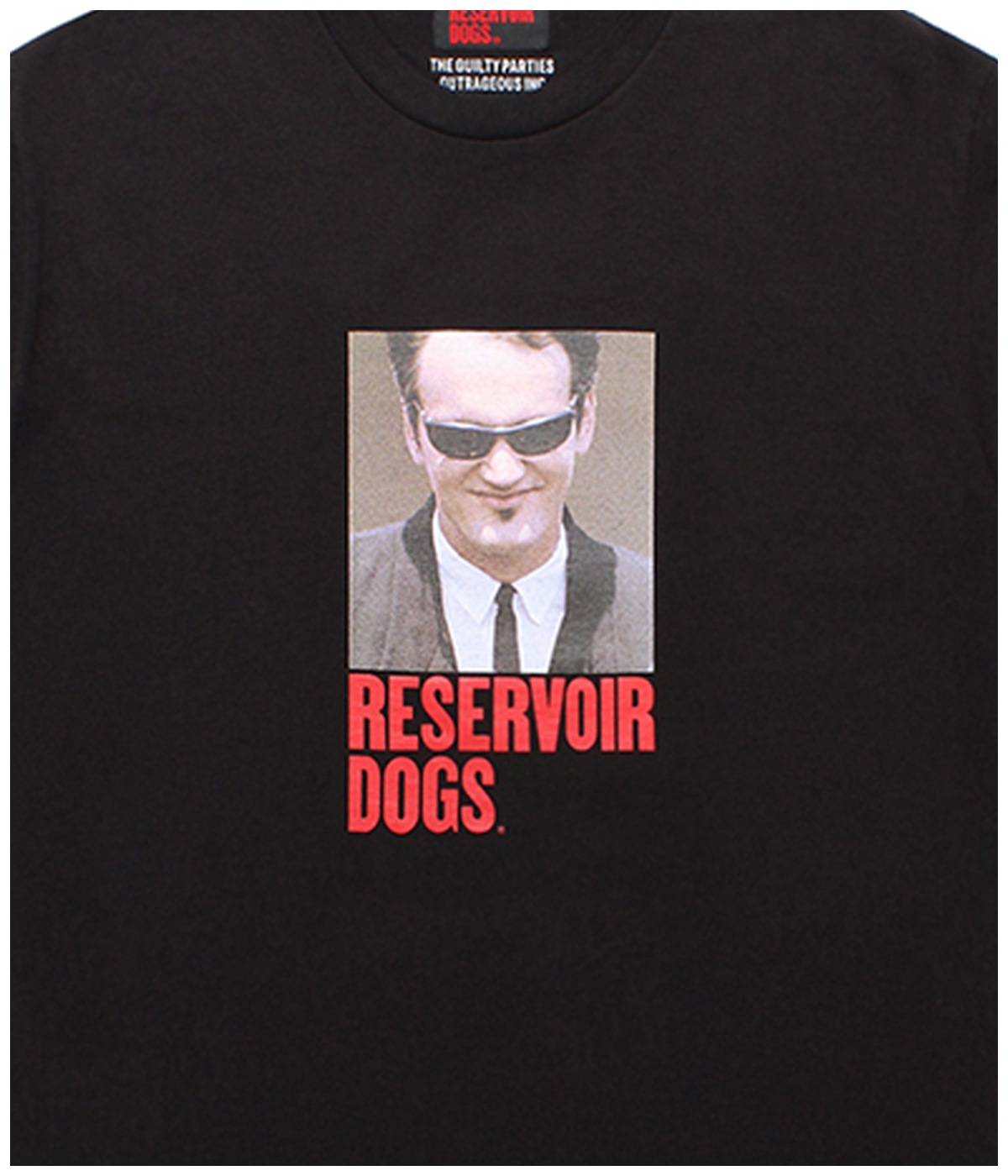 RESERVOIR DOGS / T-SHIRT (TYPE-2)【BLACK】-Quentin Tarantino / Mr