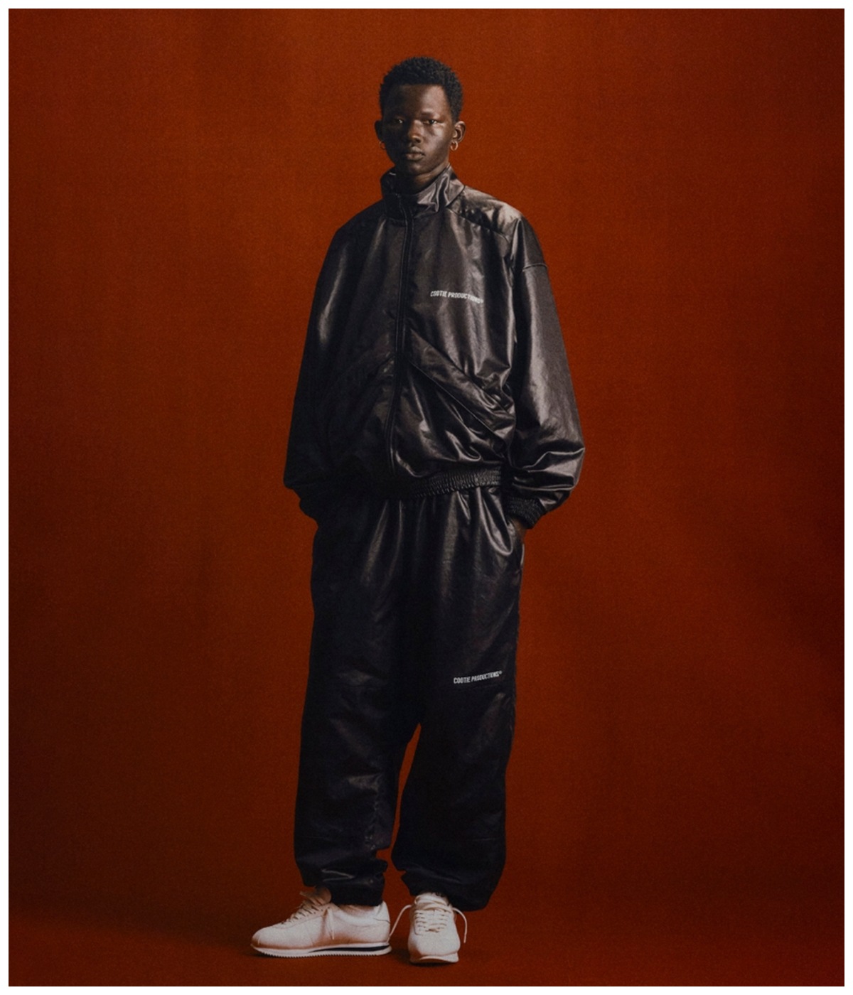 COOTIE Damp Coated Satin Sサイズ COOTIE Damp Coated Satin Sサイズ