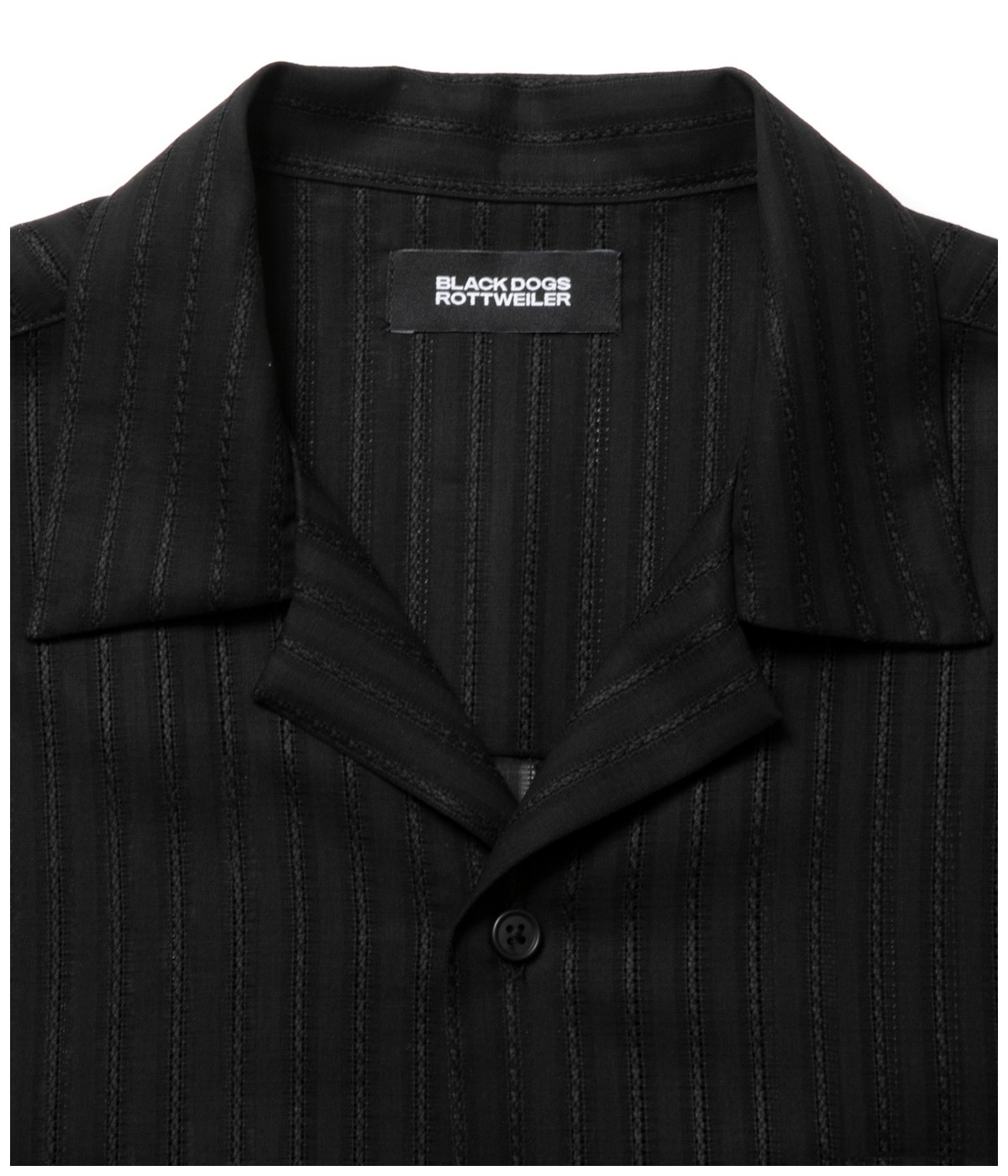 R9 STRIPE S/S SHIRT【BLACK】