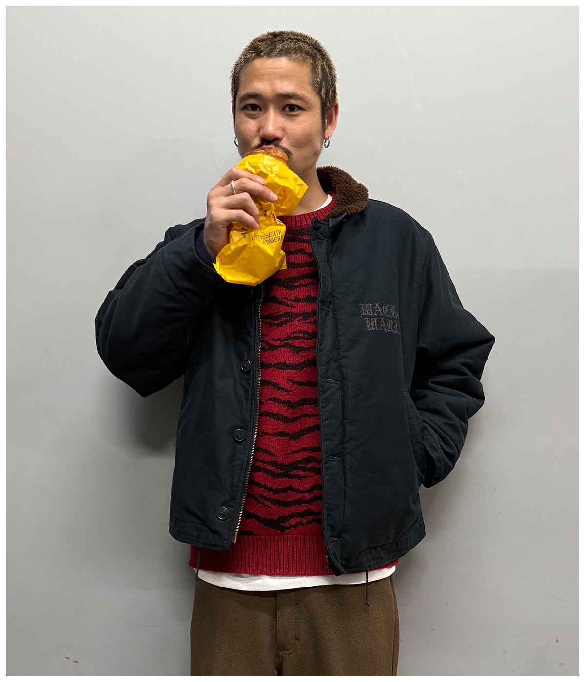 DEATH ROW RECORDS / BOA N-1 DECK JACKET【NAVY】｜WACKO MARIA