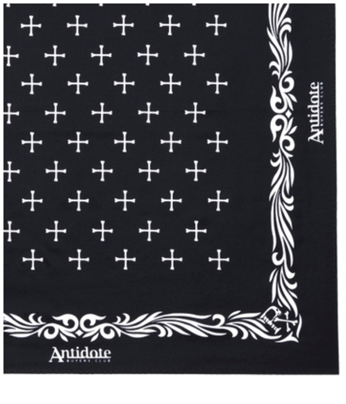 Silk Bandana【BLACK】