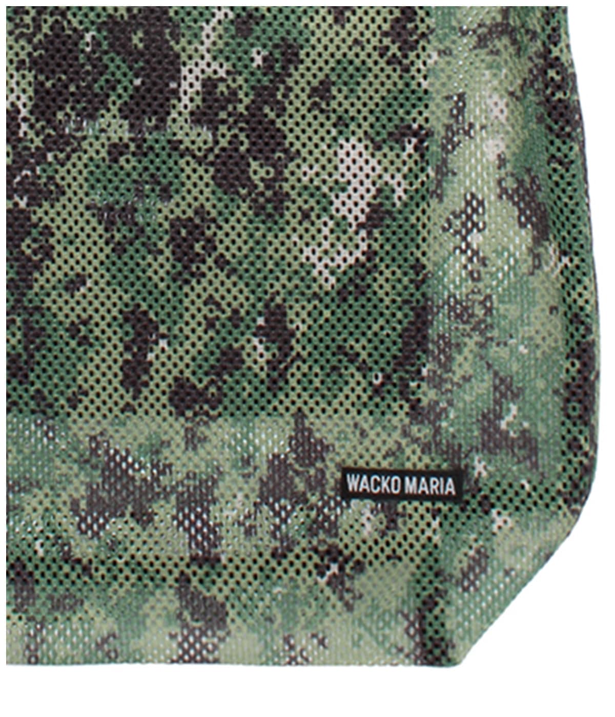 SPEAK EASY / DIGITAL CAMO MESH SHOULDER BAG【KHAKI】｜WACKO MARIA